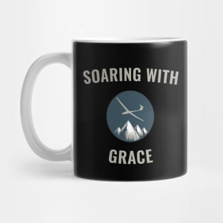 Soaring with Grace Glider Pilot Pilots Mug